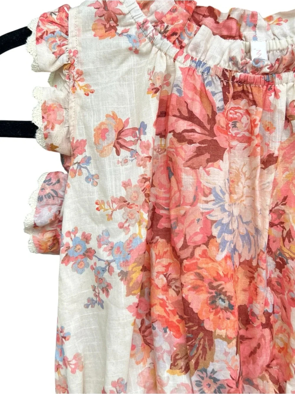 Zimmerman Girls Cascadian Floral-Print Frill Dress Size‎ 8